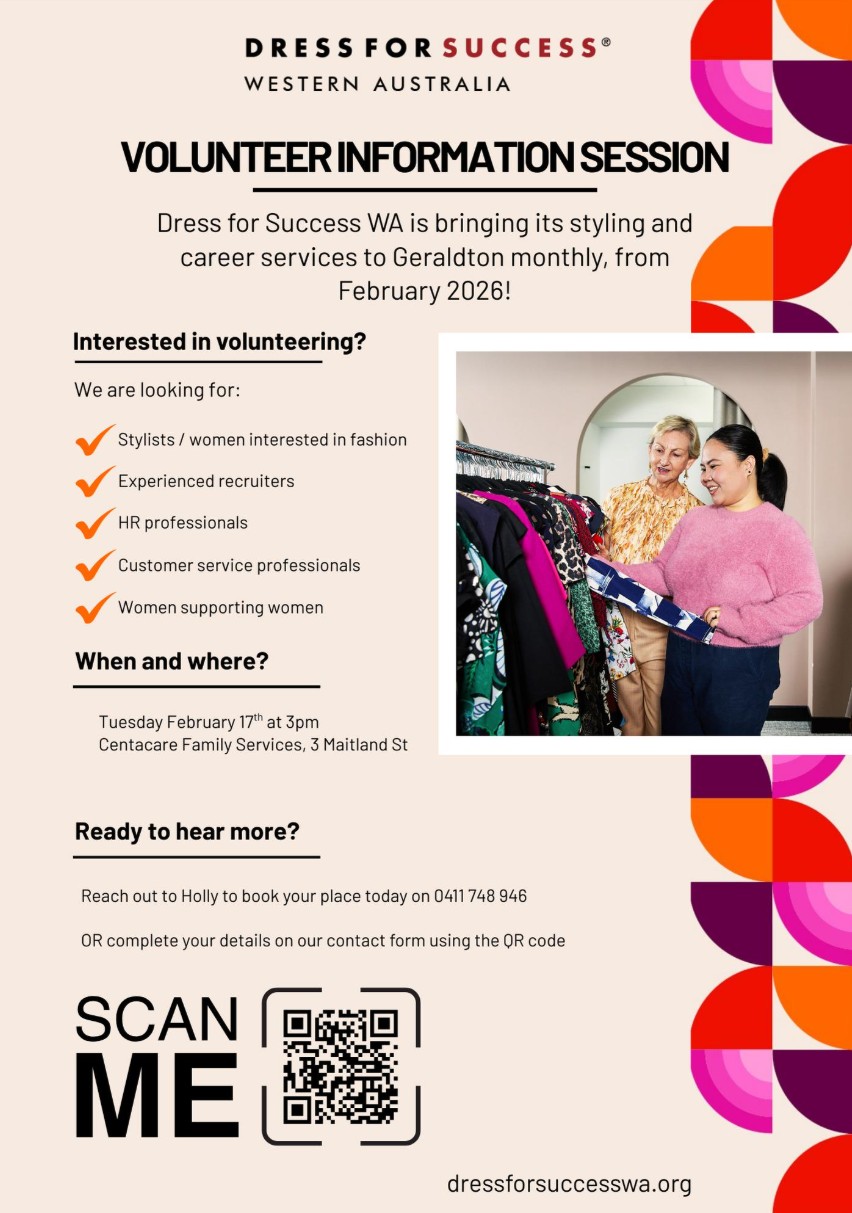 Dress for success information session