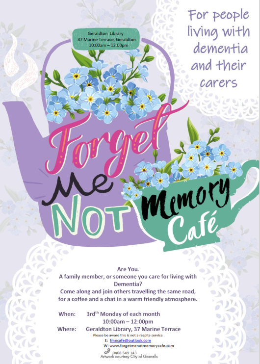 forget me not cafe